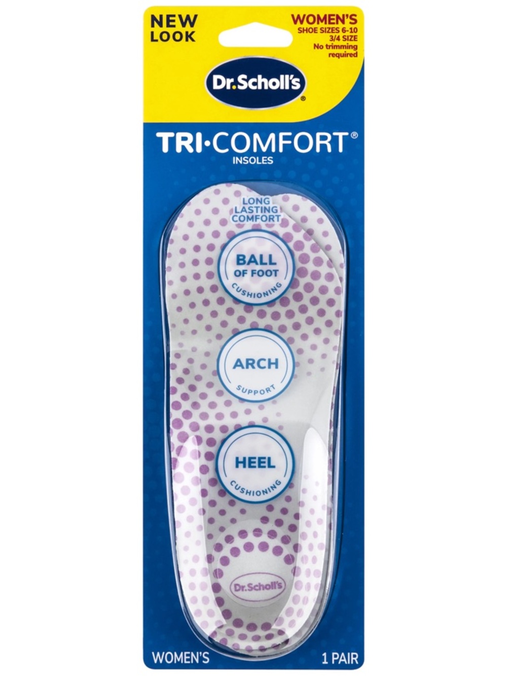 Dr. Scholl's Women's Tri-Comfort Insoles